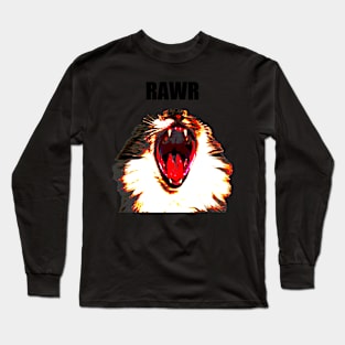 Cat Roar Long Sleeve T-Shirt